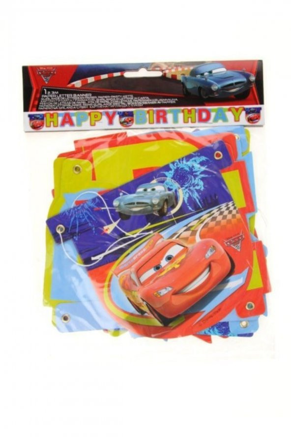 Cars 2 Happy Bırthday Yazısı