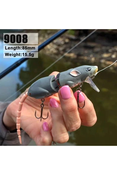 Fare Rapala Lures Balık Yemi Yapay Yem Suni Yem Maket Balık Jig Yem 8.5 cm 15gr - Resim 2