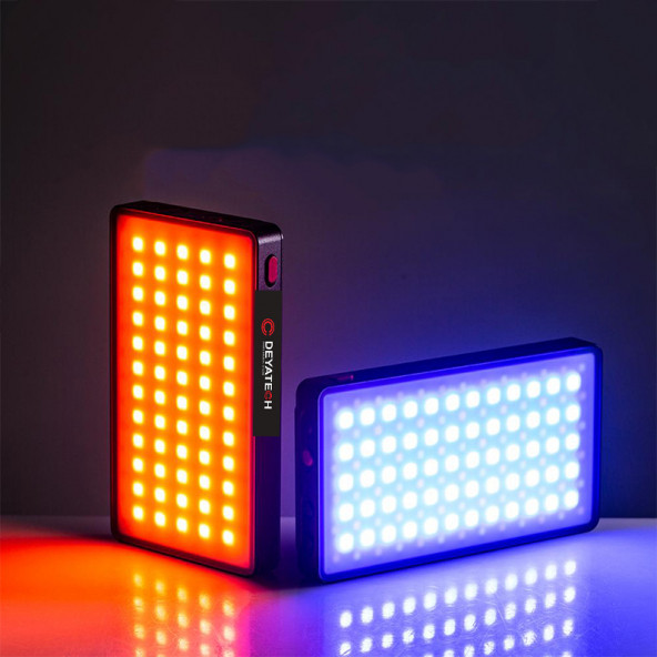 Deyatech RGB Led Işık 8500k 4000mAh Taşınabilir Fotoğraf & Video Çekim Youtube Tiktok Ambiyans Işığı - 4