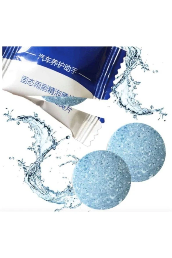 Araç Silecek Suyu Tableti 5 Adet - Resim 3