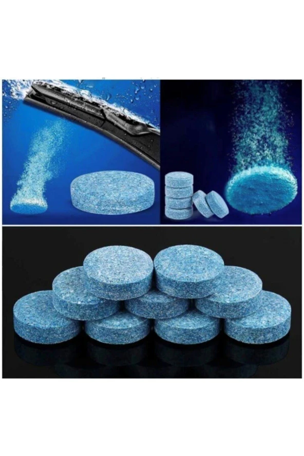 Araç Silecek Suyu Tableti 5 Adet - Resim 5