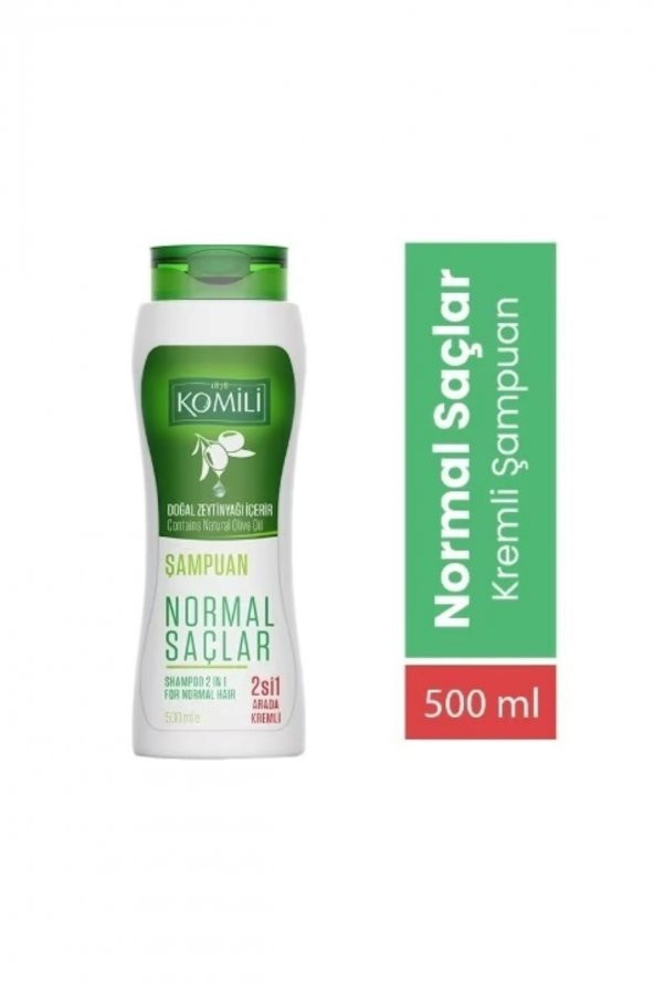 KOMİLİ (2Sİ1 ARADA KREMLİ) NORMAL SAÇLAR ŞAMPUAN 500 ML