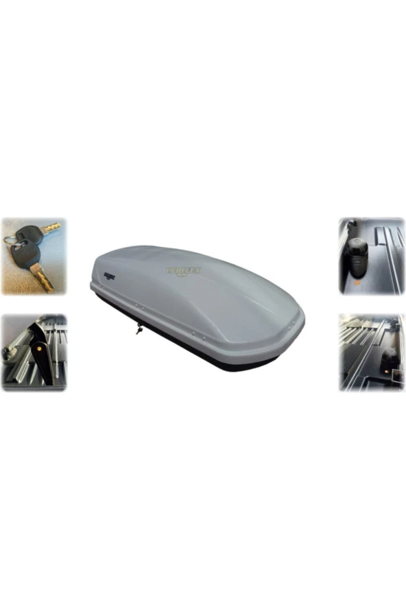 Journey 420 Litre Gri Port Bagaj - Resim 2