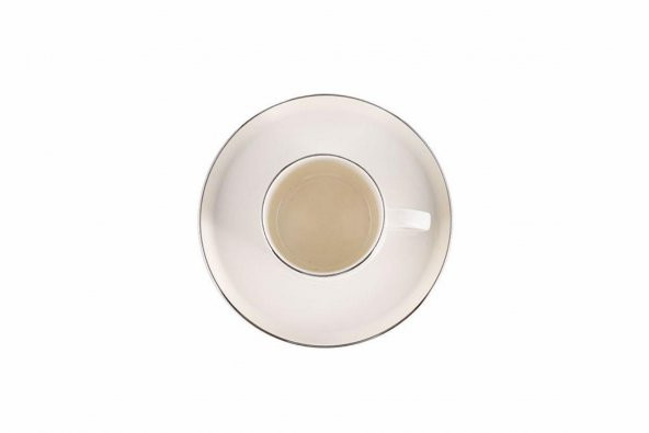 Porland Chopin Platin Tabaklı Çay Fincanı 200cc 04ALM007755 - 3