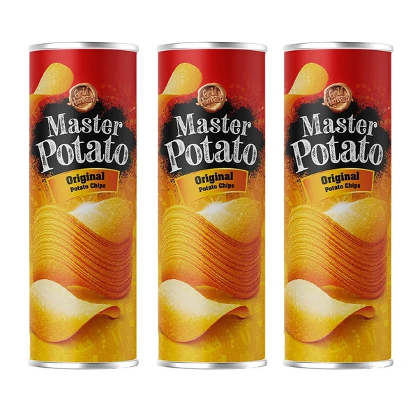 Master Potato Original Cips 160 gr 3 Adet ürün görseli