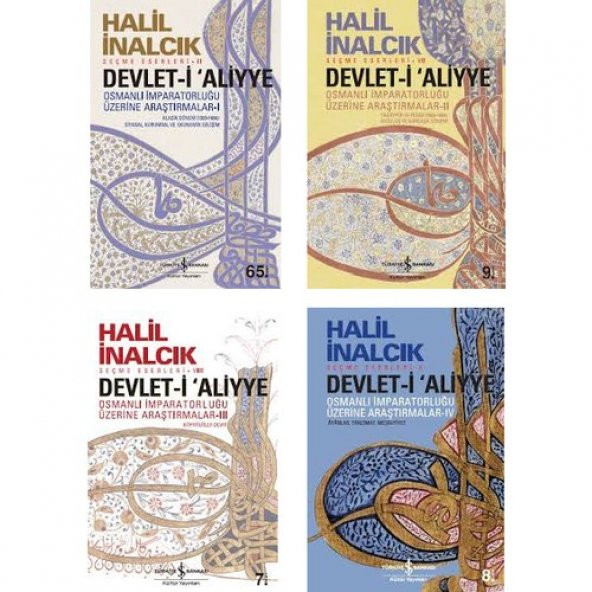Halil İnalcık Devleti Aliye Seti