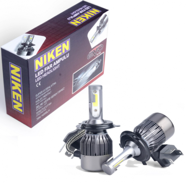 Niken Xenon Audi A6 2004-2011 Araca Özel Kısa Far Led Zenon Ampul