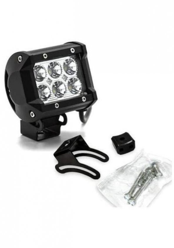 Sis Farı Metal Gövde Sis Farı Off Road 6 Led Beyaz Çakar Adet Fiyat