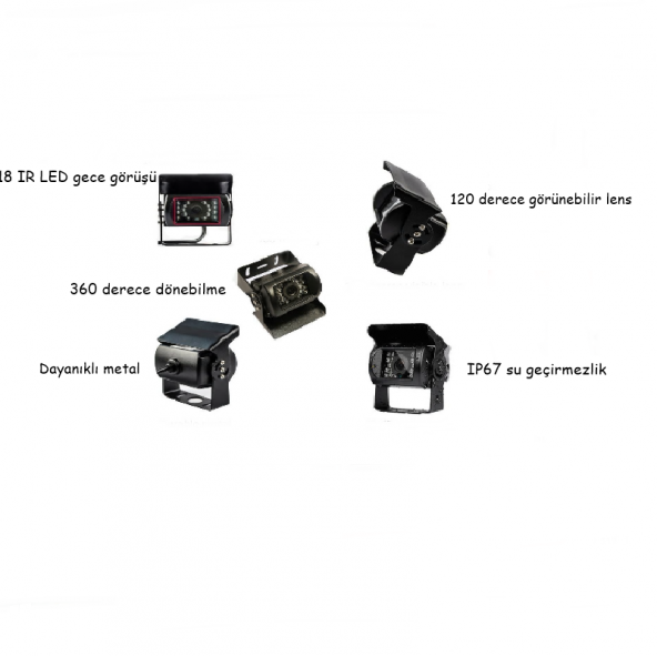 Space Kamera Ledli Su Geçirmez Gece Görüşlü(ma-629)/GUAL58 - 4