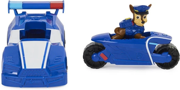 Paw Patrol The Movie Chase'in 2'si 1 Arada Mini Aracı - Resim 5