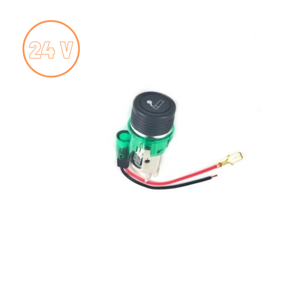 Space Yeşil Işıklı Çakmak 24V / ICCA11 - 4