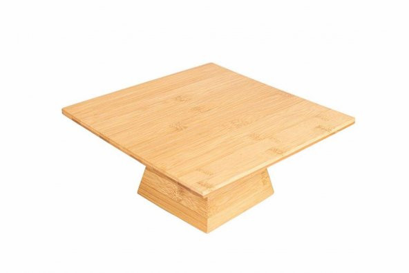 Porland Bamboo Ayaklı Sunum Tahtası 25 cm 04STY008079 - 2