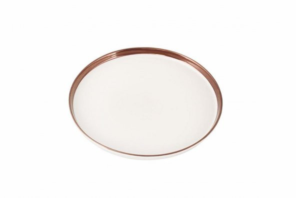 Porland Chopin Bakır Düz Tabak 21 cm 04ALM007816 - 2