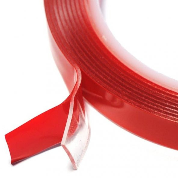 Çift taraflı şeffaf bant 3S 1cm x 5m / YABA05 - 2