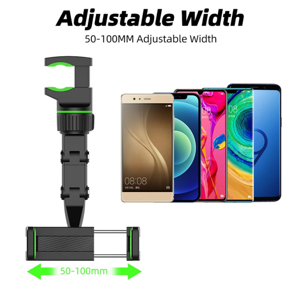 360 derece dönebilen ayna geçmeli telefon tutacağı / SYTE180 - 3