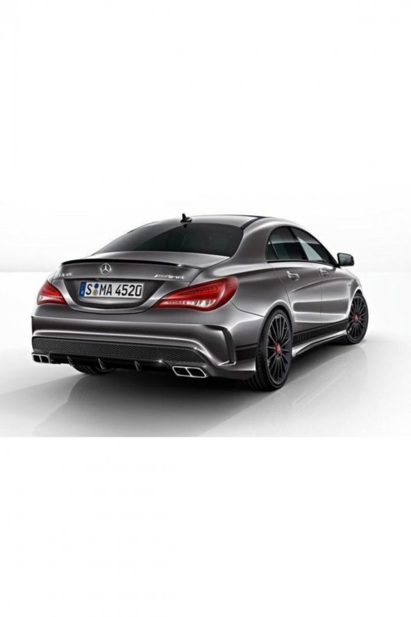 Mercedes Cla Bagaj Üstü Spoiler W117 Piano Black Boyalı - 2