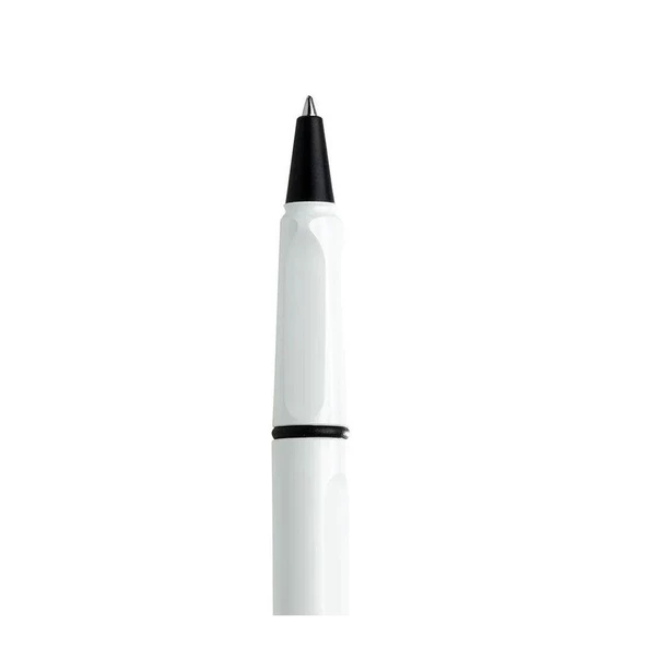 Lamy Roller Kalem Safari Siyah Renk Klips Beyaz Roller Kalem - 4