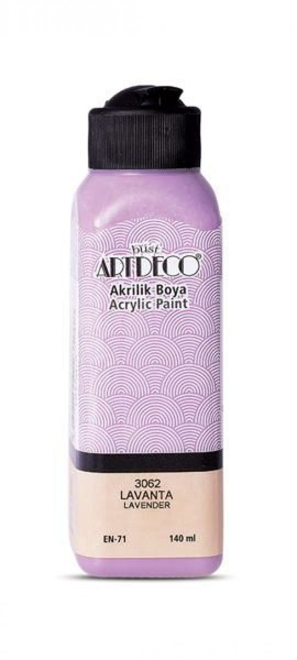 Artdeco Akrilik Boya 140 ml. 3062 LAVANTA