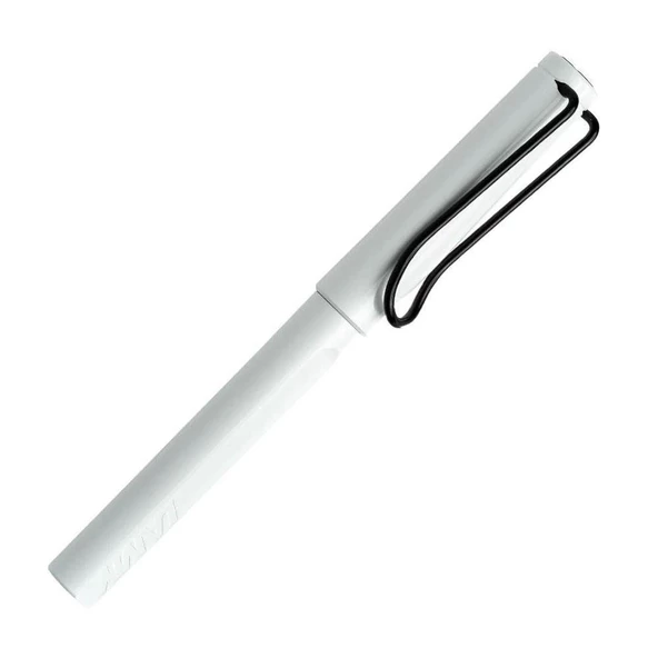Lamy Roller Kalem Safari Siyah Renk Klips Beyaz Roller Kalem - 5