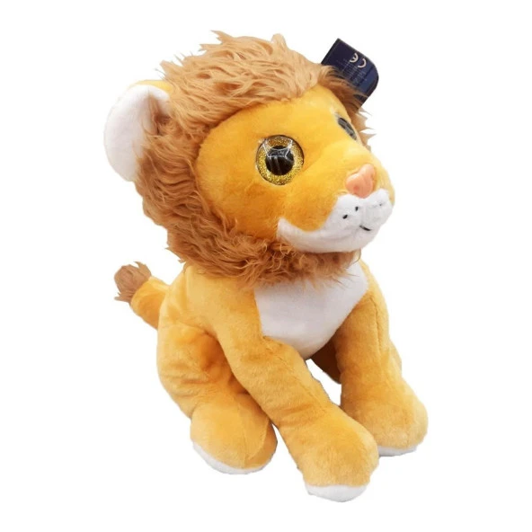 Halley Oyuncak İri Gözlü Yaban Hayvanlar 35 Cm (Karışık Model 1 Adet) - 4