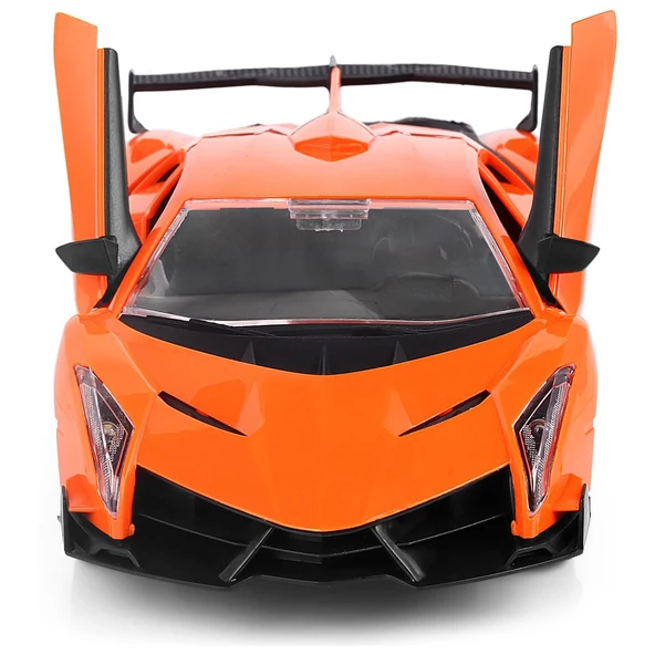 Galtoys 1:16 Ölçekli Şarjlı Uzaktan Kumandalı Turuncu Lamborghini Kapıları Açılan - 2
