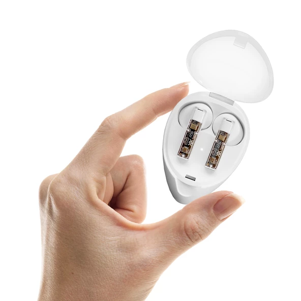 HEPU HP-658 TWS Kablosuz Kulak İçi Bluetooth Kulaklık Şeffaf Tasarım - 5