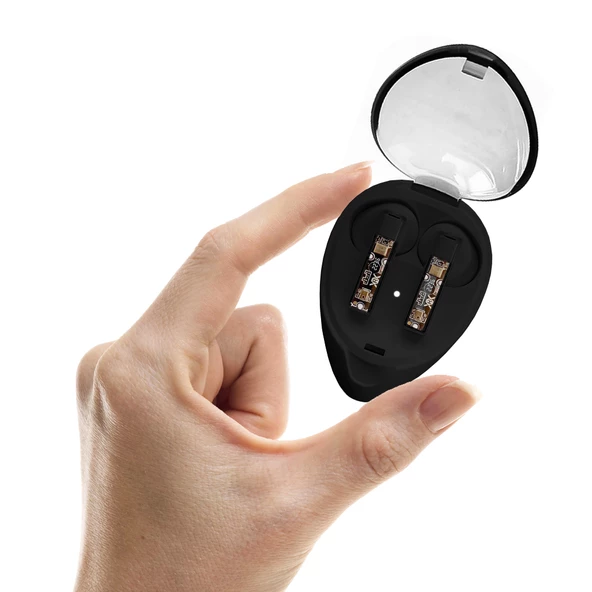 HEPU HP-658 TWS Kablosuz Kulak İçi Bluetooth Kulaklık Şeffaf Tasarım - 9