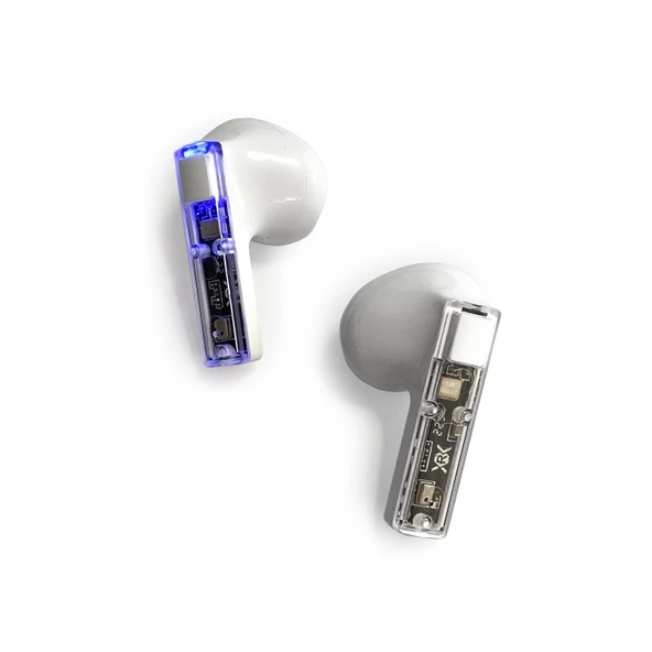 HEPU HP-658 TWS Kablosuz Kulak İçi Bluetooth Kulaklık Şeffaf Tasarım - 3