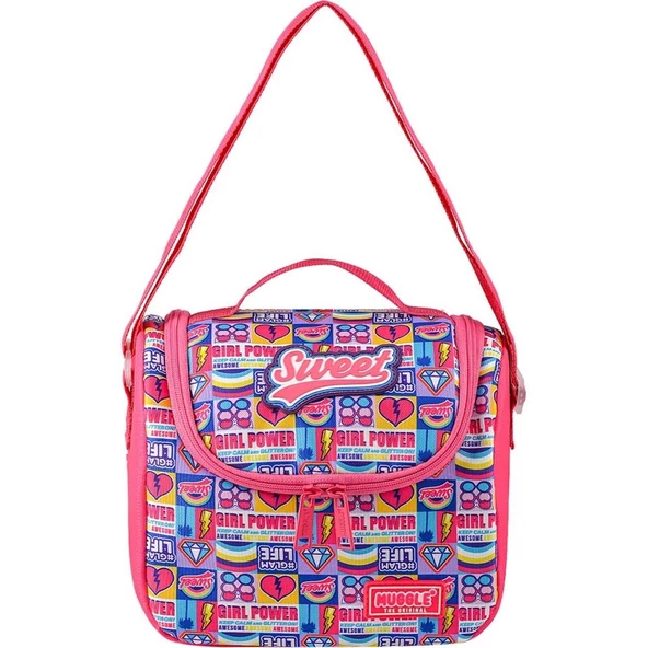 Muggle Beslenme Çantası Sweet Pembe Kız Çocuk Beslenme Çantası