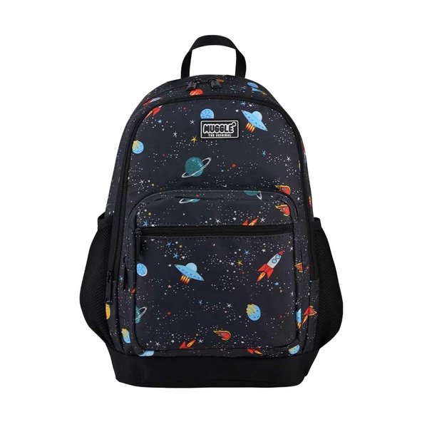 Muggle Okul Çantası Galaxy Siyah İlkokul Sırt Çantası - 2