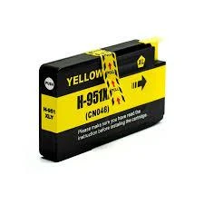 Hp 951XL-CN048AE Sarı Muadil Kartuş 2 Lİ