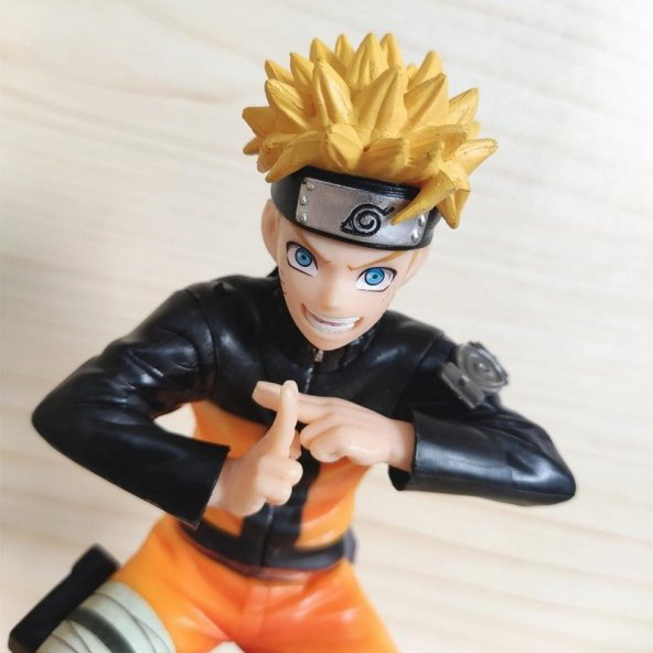 Anime Naruto Uzumaki Eylem Karakter Figür Oyuncak Biblo 18 cm - 3