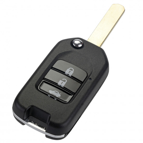 HONDA CİVİC FC 5 HR-V SİLİKON ANAHTAR KILIF (SİYAH ) - Resim 2