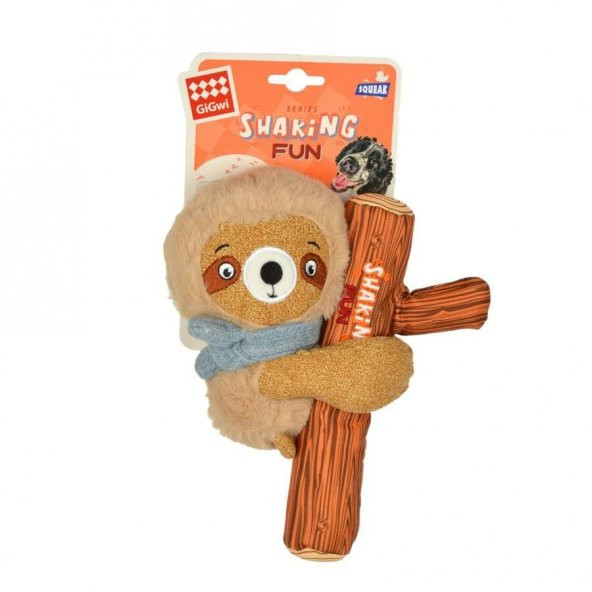 Gigwi Sesli Tembel Hayvan Köpek Peluş Oyuncağı 20 Cm
