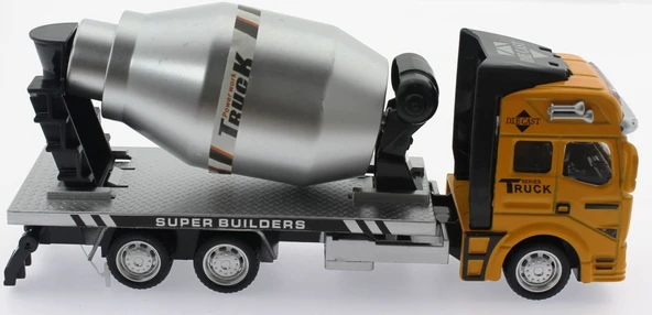 Die Cast Çek Bırak Sarı Mikser - Resim 2