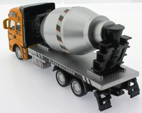 Die Cast Çek Bırak Sarı Mikser - Resim 4