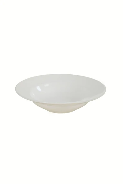 Keramika Delta White Makarna Tabağı 26 Cm - 006 - Resim 2
