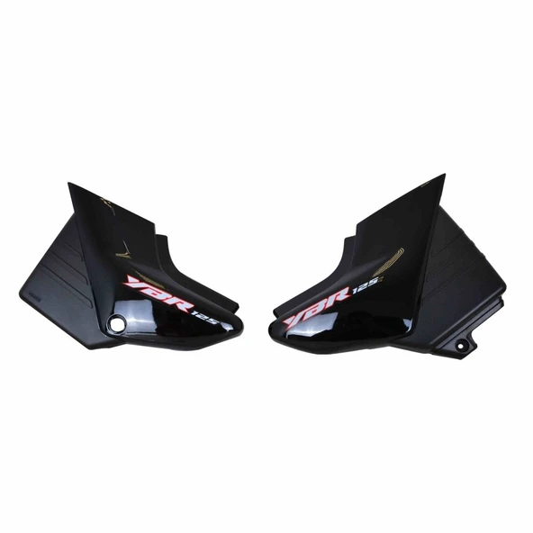 Yamaha YBR 125 Siyah Yan Kapak Takımı ürün görseli