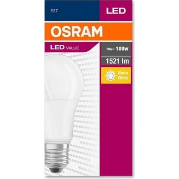 Osram 13 W Sarı Klasik E27 Duy Led Ampul 5 Adet