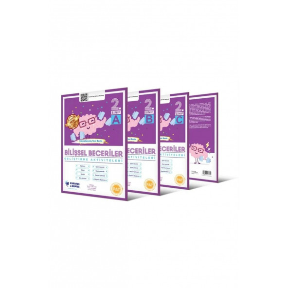 Curious&Genius 2. Sınıf Bilişsel Beceriler Geliştirme Aktiviteleri Seti (a-b-c) 3 Kitap 97860581277081