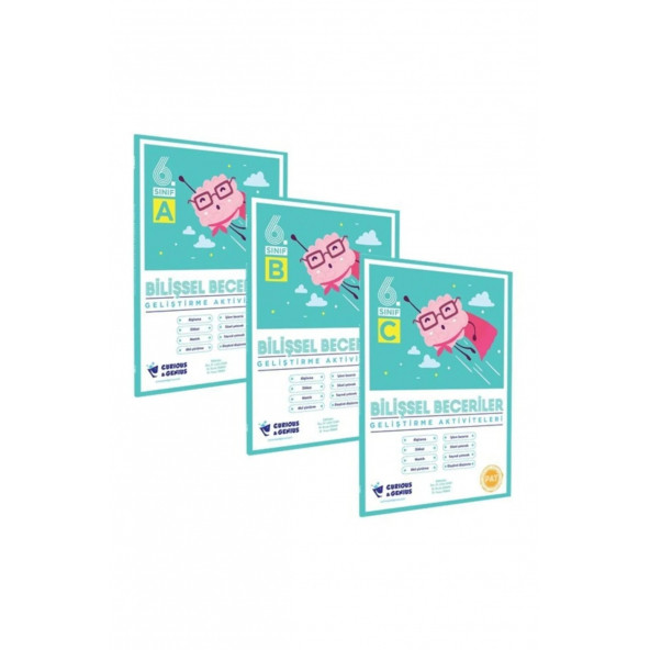 Curious&genius 6.sınıf Bilişsel Beceriler Geliştirme Aktiviteleri 978605812774643249