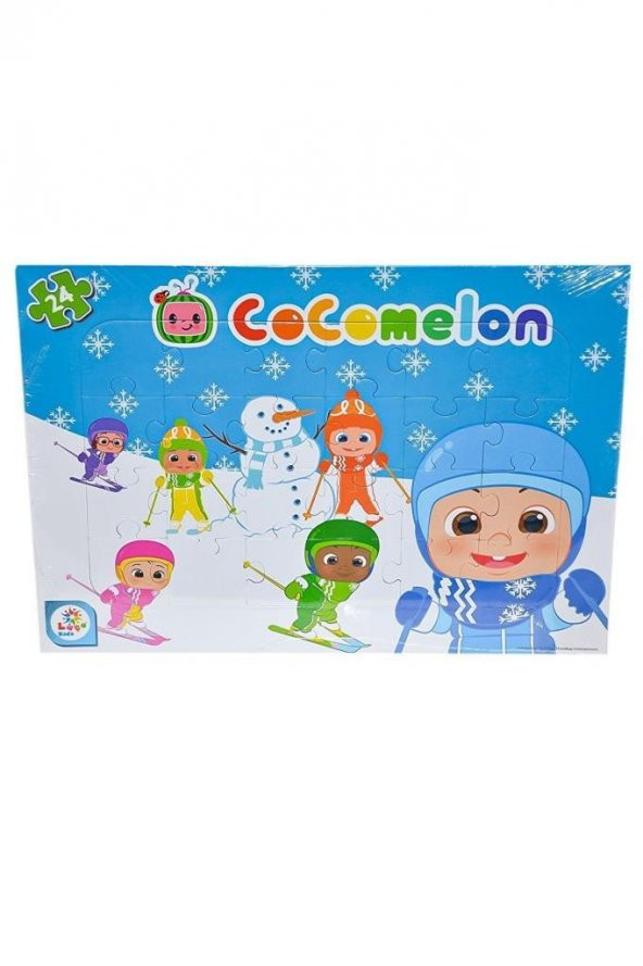 Laço Kids Cocomelon 24 Parça Frame Puzzle Kar Keyfi CO7795