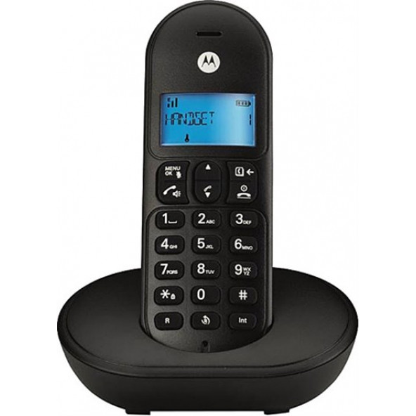 Motorola T101 Handsfree Dect Telsiz Telefon Siyah