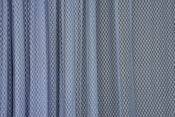 BAKLAVA MODEL GRİ RENK TEK KANAT Hazır dikilmiş Pileli Fon Perde 300*260 cm - Resim 2