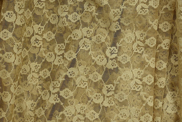 ÇİÇEK MODEL GOLD RENK TEK KANAT Hazır dikilmiş Pileli Fon Perde 300*260 cm - Resim 8