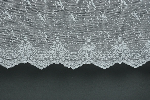 KUŞ MODEL GRİ RENK TEK KANAT Hazır dikilmiş Pileli Fon Perde 300*260 cm - Resim 3