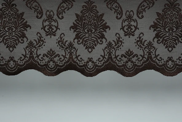 DMAKS MODEL SİYAH RENK TEK KANAT Pileli Fon Perde 75*260 cm - Resim 3