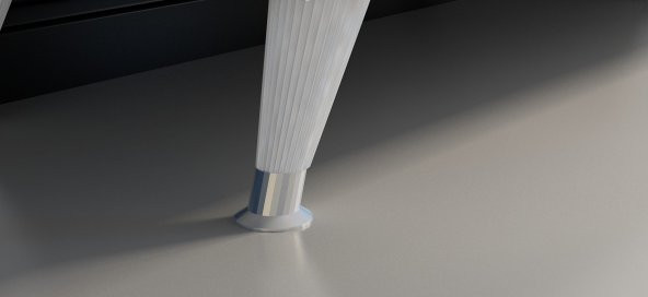 MOBİLYA GEZEGENİ  KAREN KONSOL K20  EFES MERMER - GÜMÜŞ 160 CM - 2