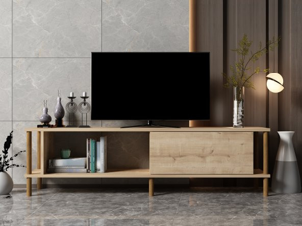 MOBİLYA GEZEGENİ PARİSE TV ÜNİTESİ SONOMO-AHŞAP (150 cm)