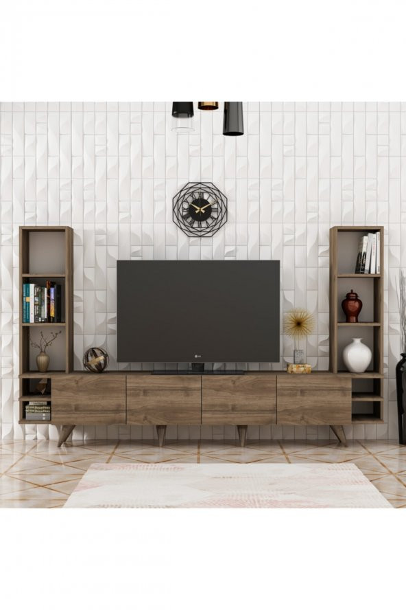 Dekormia Passion Tv Ünitesi Ceviz 223 Cm - 2
